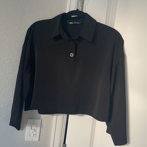 Zara cropped top